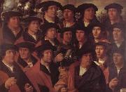 JACOBSZ, Dirck Group Portrait of the Arquebusiers of Amsterdam USA oil painting artist